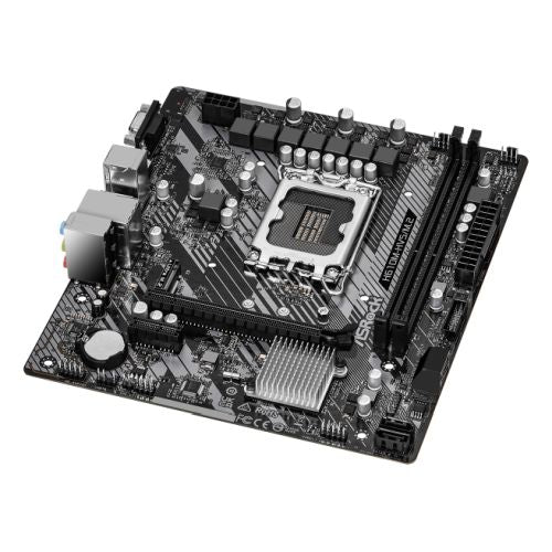 Asrock H610M-HVS/M.2 R2.0, Intel H610, 1700, Micro ATX, 2 DDR4, VGA, HDMI, PCIe4, 1x M.2