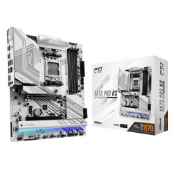 Asrock X870 PRO RS, AMD X870, AM5, ATX, 4 DDR5, HDMI, 2 USB4, 2.5G LAN, RGB, 3x M.2