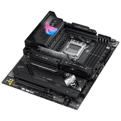 Asus ROG STRIX X870E-E GAMING WIFI, AMD X870E, AM5, ATX, 4 DDR5, HDMI, 2 USB4, Wi-Fi 7, 5G LAN, PD 30W, RGB, 5x M.2