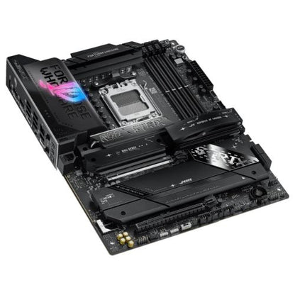 Asus ROG STRIX X870E-E GAMING WIFI, AMD X870E, AM5, ATX, 4 DDR5, HDMI, 2 USB4, Wi-Fi 7, 5G LAN, PD 30W, RGB, 5x M.2