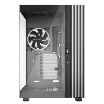 Be Quiet! Light Base 900 FX ARGB Gaming Case w/ Glass Front & Side, E-ATX, Invertible, 4x ARGB Fans, 3M ARGB Strip & Controller, USB-C, Asus BTF Compatible, Black