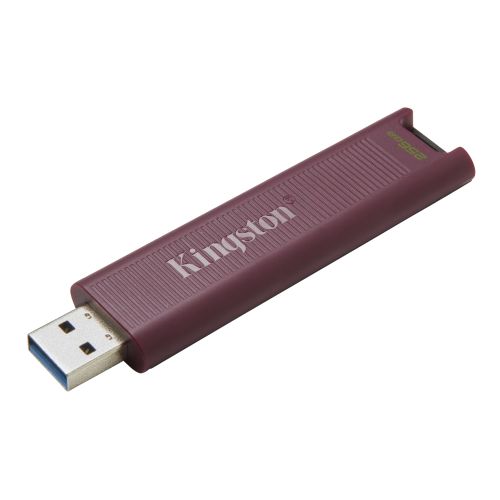 Kingston 256GB DataTraveler Max USB 3.2 Gen2 Memory Pen, Sliding Cap, LED Status, R/W 1,000/900 MB/s