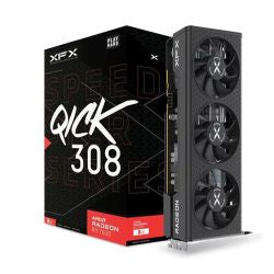 XFX RX7600 Speedster QICK308, 8GB DDR6, HDMI, 3 DP, 2755MHz Clock