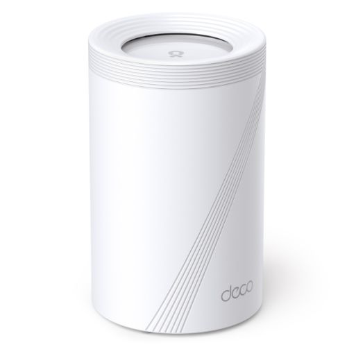 TP-LINK (DECO BE65) BE9300 Tri-Band Whole Home Mesh Wi-Fi 7 System, 3 Pack, 4x 2.5G Ports, MLO, Wireless/Wired Combined Backhaul