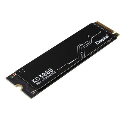 Kingston 4TB KC3000 M.2 NVMe SSD, M.2 2280, PCIe4, 3D TLC NAND, R/W 7000/7000 MB/s, 1M/1M IOPS, Aluminium Heatspreader