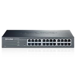 TP-LINK (TL-SG1024DE) 24-Port Gigabit Easy Smart Switch, Simple Setup, Rackmountable, VLAN