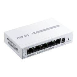 Asus (ExpertWiFi EBP15) 5-Port Gigabit Smart Managed Switch with 4-Port PoE+, 60W, Centralised Management