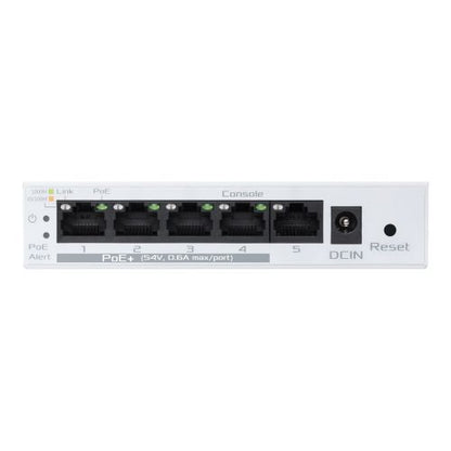 Asus (ExpertWiFi EBP15) 5-Port Gigabit Smart Managed Switch with 4-Port PoE+, 60W, Centralised Management