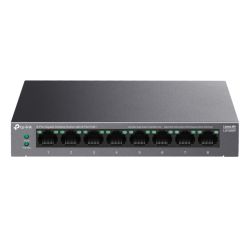 TP-LINK (LS108GP) 8-Port Gigabit Desktop LiteWave Switch with 8-Port PoE+, Metal Casing