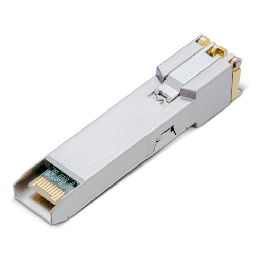 TP-LINK (TL-SM331T) 1000BASE-T RJ45 SFP Module, Support TX Disable, 	100m Reach Over Cat5e or Above, Hot-Pluggable